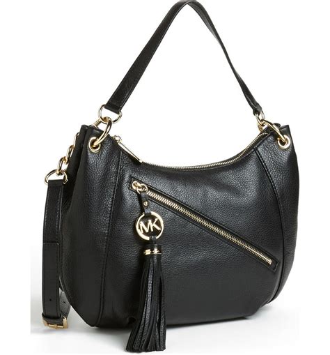 michael kors charm tassel bag